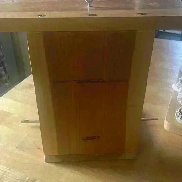 Homemade Wooden Whiskey Bottle Bird/Critter Feeder - Picture 4 of 4